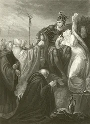 St Augustine before Ethelbert