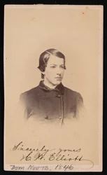 Portrait of Henry Wood Elliott, 1865
