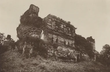 Ruined Cities of Ceylon: Jetawanarama, from the South-West