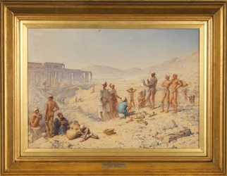 Excavating in Egypt: Professor Petrie at Thebes
