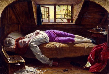 The Death of Chatterton, c.1856