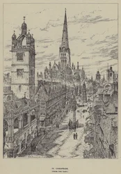 Cheapside, from the East