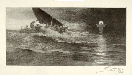 Christ Walking on the Sea
