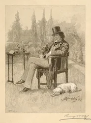 Henry Irving at Home