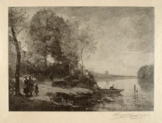 The River at the Distant Tower