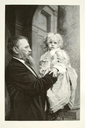 Lenbach and His Child