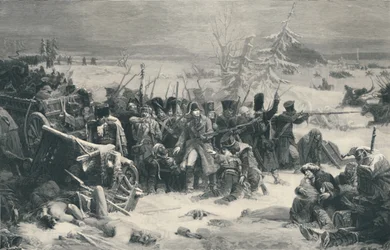 Marshal Ney Sustaining The Rear-Guard of the Grand Army