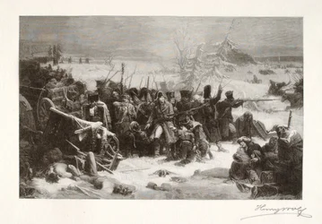 Marshal Ney Sustaining the Rear Guard