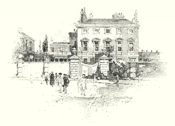 Chesterfield House, London, in 1790