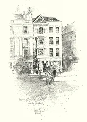 Crown and Anchor, kept by Thomas Simpkin, The Strand, London