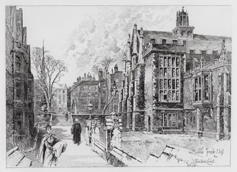 Middle Temple Hall and Fountain Court