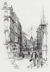Staple Inn from Southampton Buildings