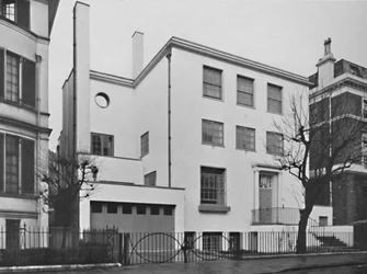 Exterior - House for Denys Lowson, Esq., Upper Phillimore Gardens, London, 1939