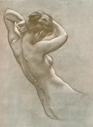 Study for Prospero Summoning Nymphs and Deities