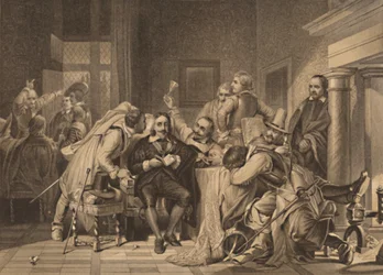 Charles I. in the Guard-Room