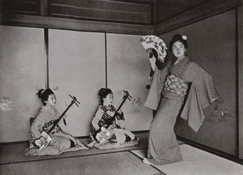 A Geisha Dancing