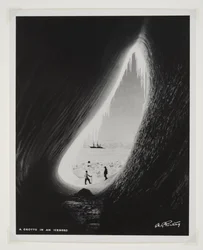 A Grotto in an Iceberg