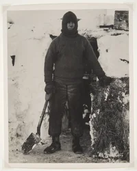 Capt. Oates during the Terra Nova Expedition (1910-13) to the South Pole