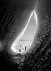 Cave Carved Out of the Ice