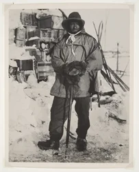 Petty Officer Evans during the Terra Nova Expedition (1910-13) to the South Pole