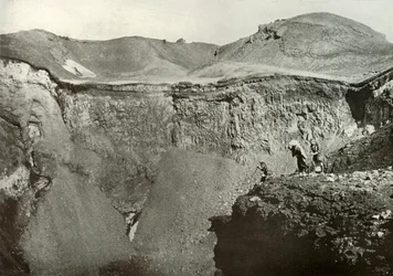 The Holy Crater of Fuji-San, 1910