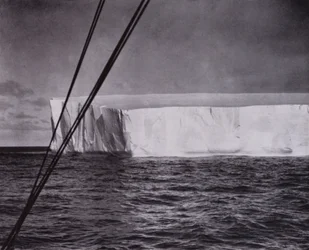 They sighted their first iceberg