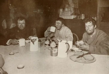 Wilson, Bowers, and Cherry-Garrard on Their Return from Cape Crozier, 1 August 1911, 1913