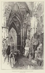 Bi-Centenary of Henry Purcell, the Tomb in Westminster Abbey