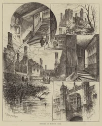 Sketches at Hampton Court