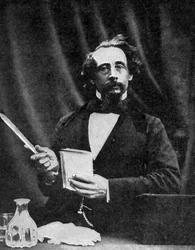 Charles Dickens Giving a Reading, 1859-1912