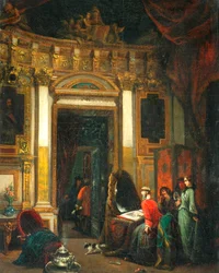 Interior With Figures