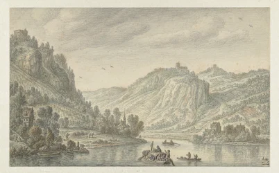 Rhine near the Drachenfels