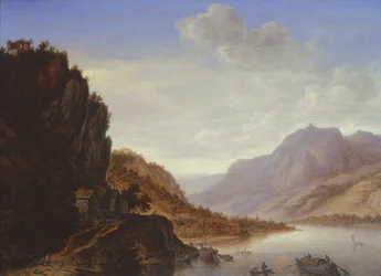 Mountainous River Landscape