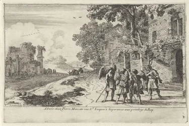 Abraham Receiving the Three Angels (Old Testament Representations)