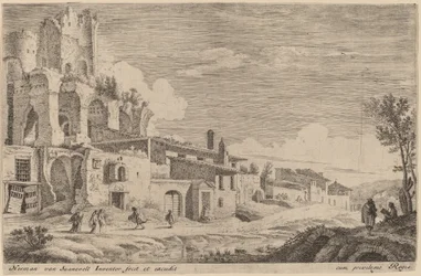 Landscape with an Artist Sketching