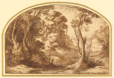 Pool at the Edge of a Wood