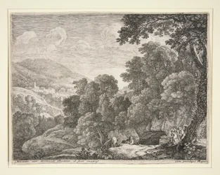 The Cave, from the set The Flight into Egypt
