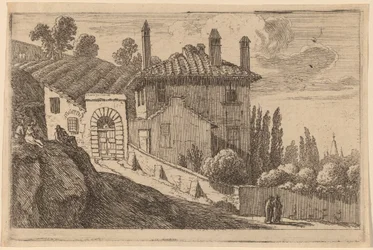View of an Italian Villa
