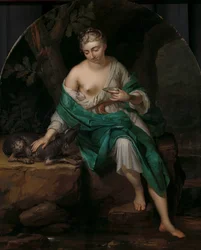 A Woman with a Dog