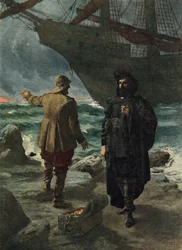 Daland Looked at the Stranger Keenly