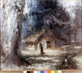 La maison des Ondines. Decor for the opera 