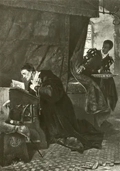Louis XI and Oliver Le Dain