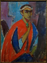 Self-Portrait in Costume (The Roman)