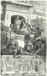 Funeral of an Ancient Egyptian pharaoh