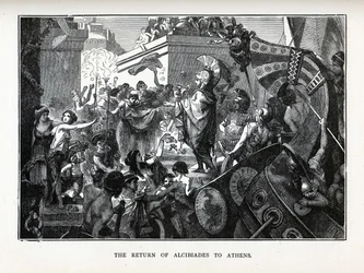 The Return of Alcibiades to Athens, 1882