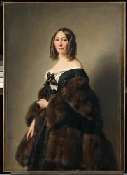 Portrait of Cécile Charlotte Furtado-Heine