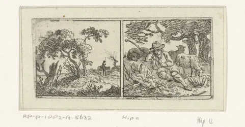 Landscape and Shepherd