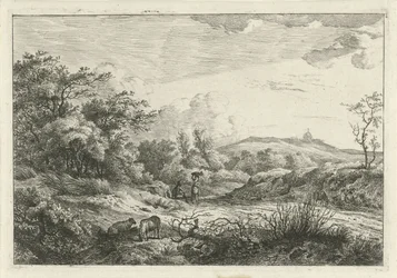 Landscape with Shepherd and Woman