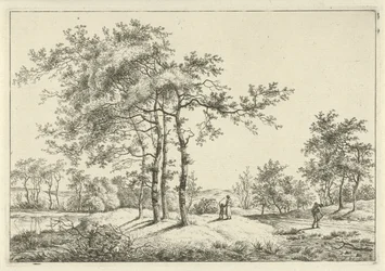 Landscape with Mother and Child