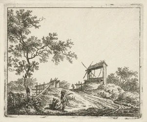 Landscape with Well (Six Landscapes)